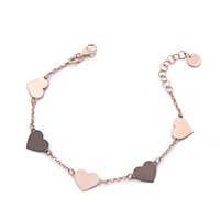 Bracciale Marcello Pane Donna Rubber in Argento BRIT 050 - BRIT 050